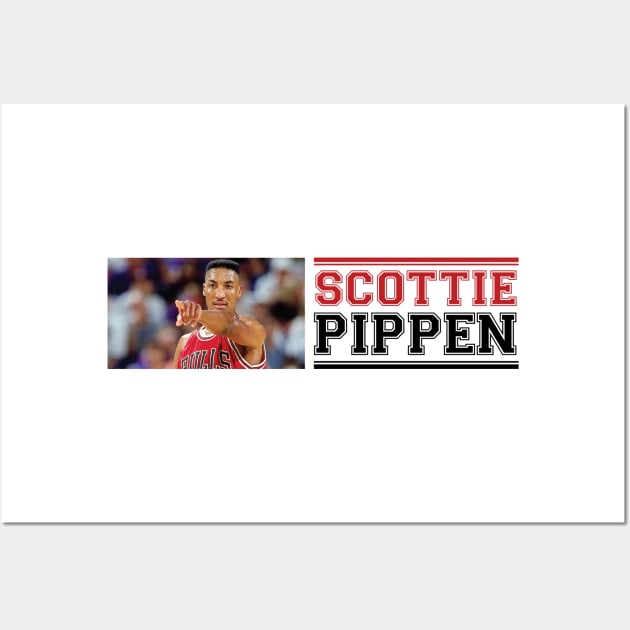 Scottie Pippen Wall Art by BAOM_OMBA